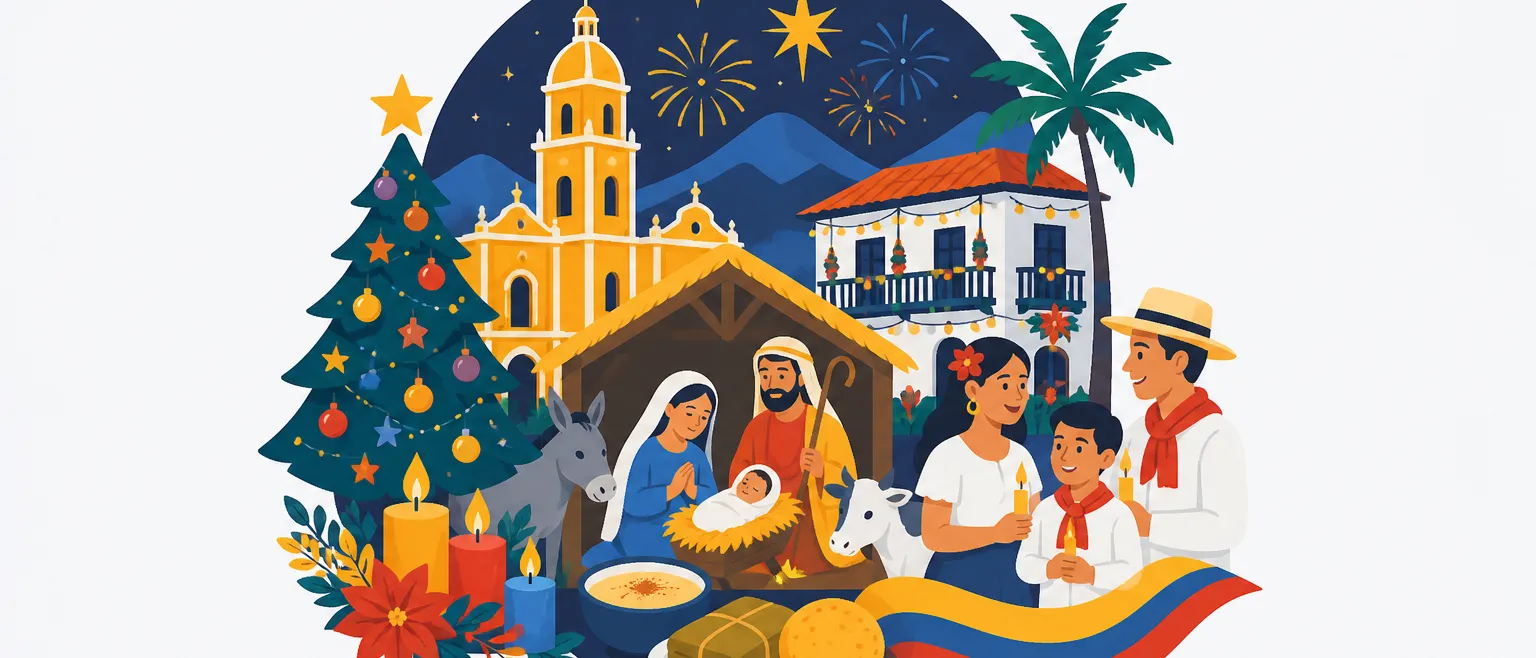Noël en Colombie : 7 traditions incontournables pour un Noël magique