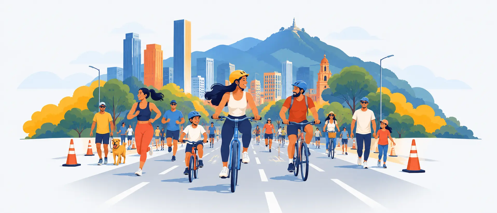 Ciclovía en Colombie : comment Bogotá et Medellín transforment la ville chaque dimanche