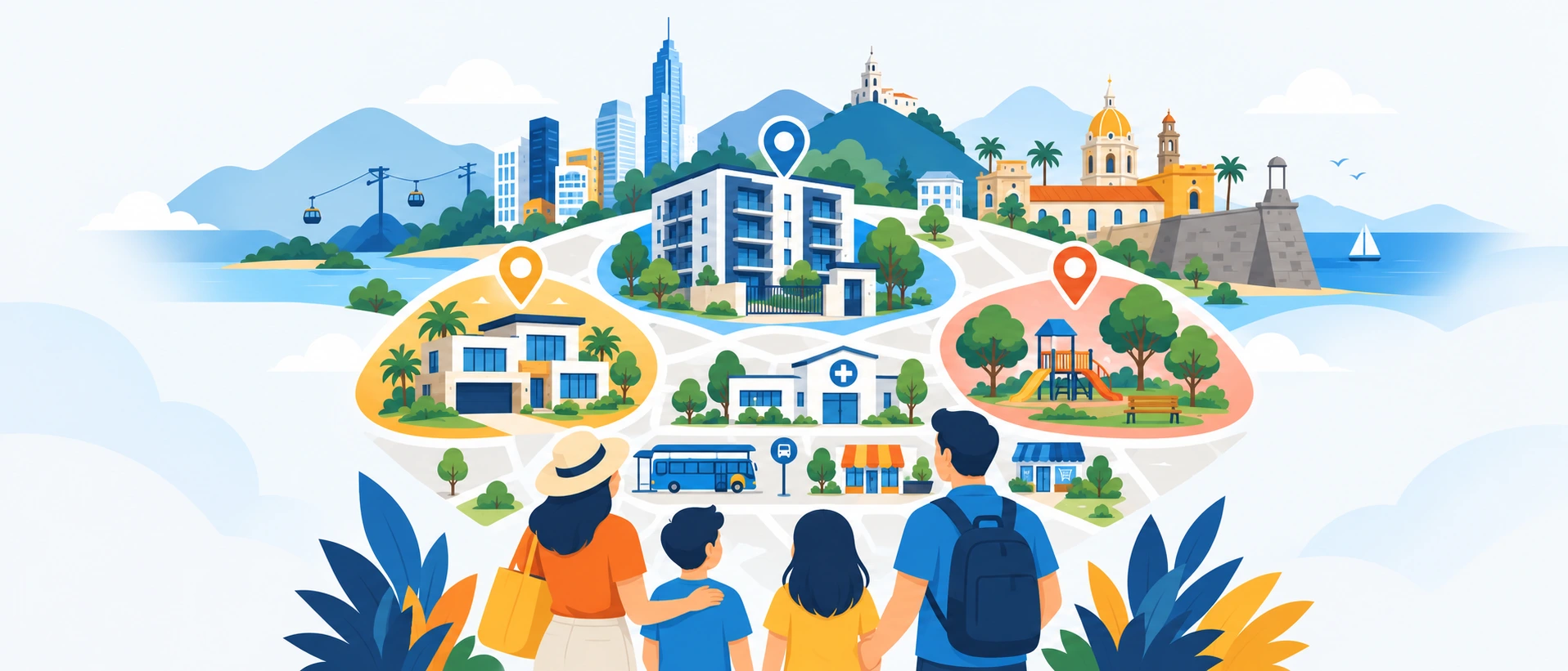 Colombie : Comment choisir le bon quartier pour sa famille ?
